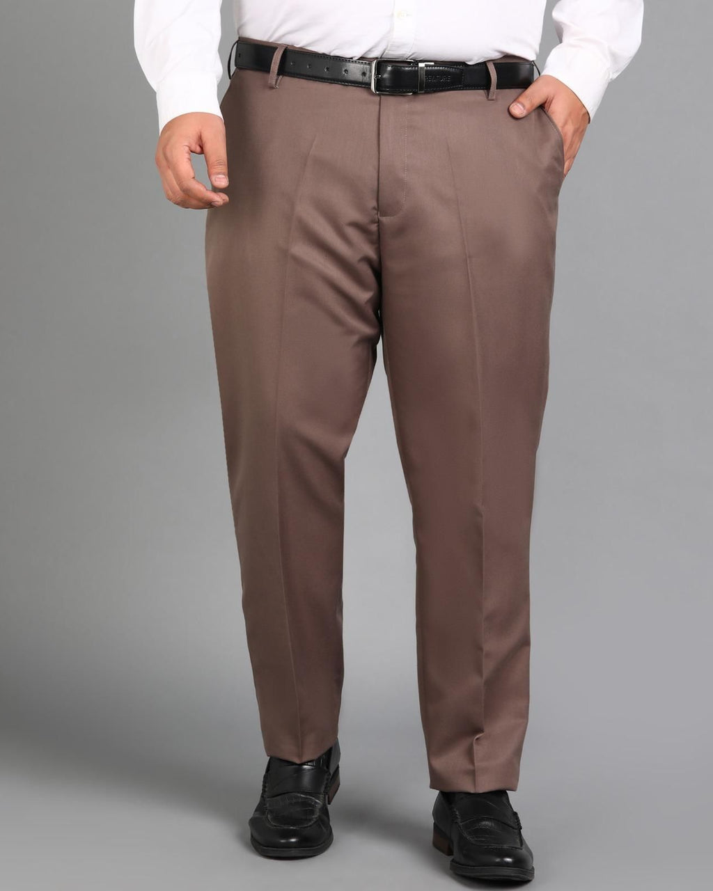 Camel Slim Fit Groom Wedding Cotton Pants for Men | GentWith